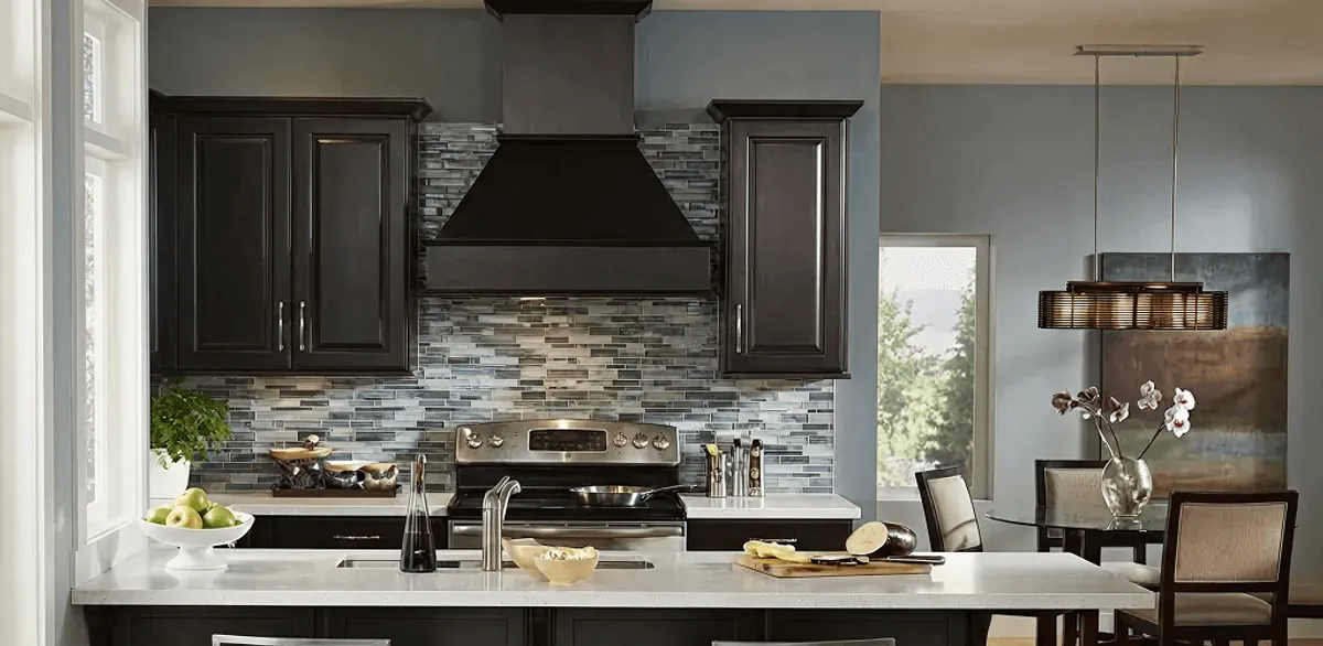 Kitchen cabinet painting and refinishing in a modern kitchen in Miami, FL